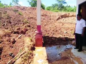 Longsor Terjang SDN 7 Asera Konut