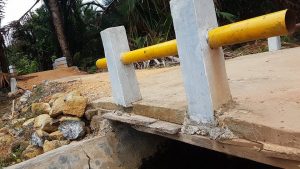 Pengerjaan JUT Desa Bende Diduga Asal Jadi