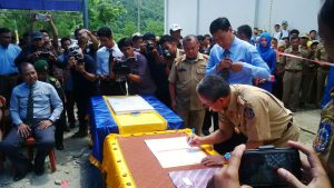 Warga Uluwuoi dan Uesi Diminta Jaga PLTD Sanggona