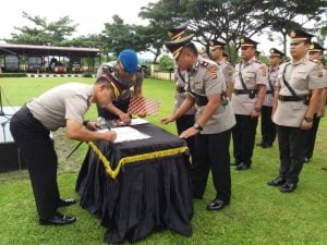 Polres Konawe Mutasi Sejumlah Perwira