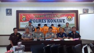 Polres Konawe Ungkap Empat Kasus Pencurian