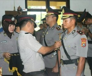 Belasan Perwira Polres Muna Dimutasi