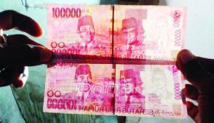 Tak Punya Uang Saat Lebaran, Nekat Cetak Rupiah Palsu