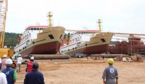 Proyek Tol Laut Jokowi, 2 Kapal Diluncurkan, 2018 Beroperasi