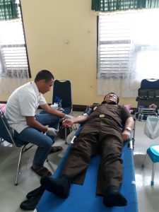 Kejati Sultra Gelar Donor Darah dan Tes Iva