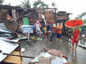 Desa Topanda Berduka, Puting Beliung Terjang Belasan Rumah Warga