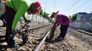 Panjang Jalur Kereta Api di Pangkep 40,5 Km