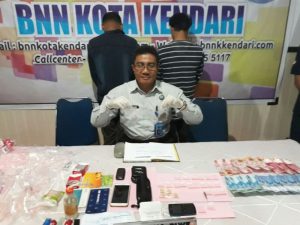 BNN Kendari Amankan Dua Pria Kendari