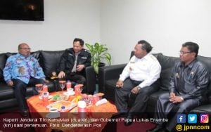 Kunjungi Papua, Kapolri Fokus soal Pilkada