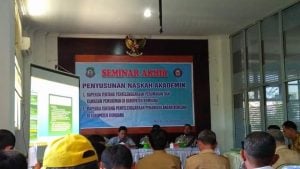 Seminar Raperda PPKP dan PPB Digelar