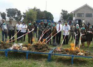 BNNP Musnahkan “Barang Haram”