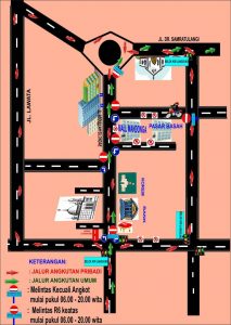 Dishub Sultra Berlakukan One Way Street