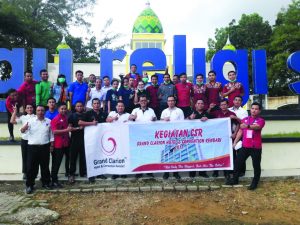 Grand Clarion Gelar Bersih Bersih di Eks MTQ