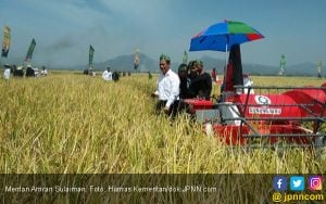 Mentan-TNI Klaim Cetak Sawah Meningkat 400 Persen