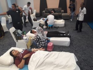 Peringati HUT ke-4 Hotel Zenit Gelar Donor Darah