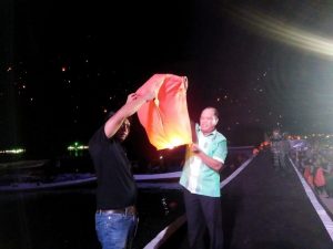 Festival Konasara Mulai Dihelat, 11.000 Lampion Warnai Langit Pantai Taipa