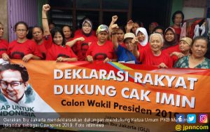 Kaum Ibu Jakarta Diajak Mendukung Cak Imin Jadi Wapres