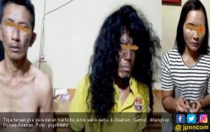 Sengaja Gimbal Rambut untuk Tempat Menyimpan Sabu