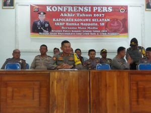 77 Persen Kasus di Konsel Berhasil Diselesaikan