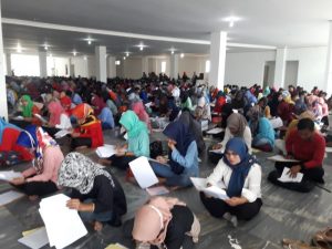 1676 Peserta PPK dan PPS Ikut Tes Tertulis