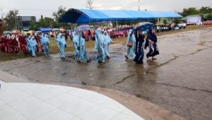 Diguyur Hujan, Pembukaan MTQ Ke 34 Belangsung Meriah