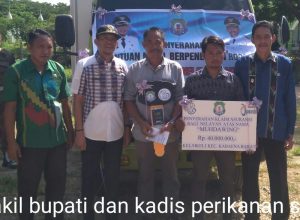 Kelompok Nelayan Bombana Keciprat Bantuan Truk Boks dan Asuransi Nelayan