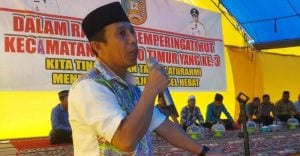 Peringati HUT Kecamatan Kolono Timur, Wabup Konsel Ajak Masyarakat Isi dengan Pembangunan