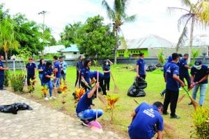 Sambut Hari Raya Nyepi, Management Grand Clarion Hotel Bersih-Bersih di Jati Bali