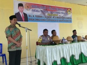 Ratusan Masyarakat Hadiri Sosialisasi Empat Pilar Kebangsaan