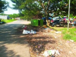 Bau Menyengat, TPS Dekat Pasar PKL Kendari