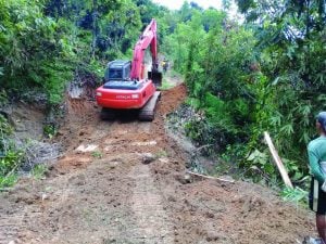 Desa Amokuni, Membangun Tiga Item Pembangunan.