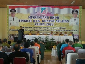 Tahun Depan Pemkab Konsel Prioritaskan 13 Tema Pembangunan