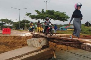 PU Janji Bangun Box Calter di Jalan Bypas Lagasa-Polres