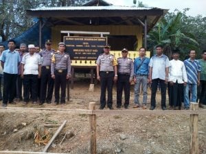 Polres Bombana Resmikan Rumah Kantor Bhabinkamtibmas