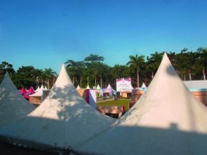 Stan Instansi Meriahkan Pameran Kendari Expo 2018