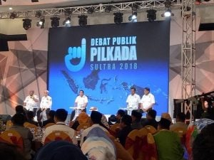 Minggu Malam, Debat Tahap II Cagub Sultra