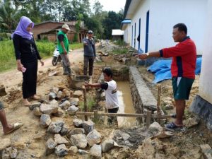 Mudahkan Aktifitas Warga, Desa Taosu Buka JUT 1,3 Kilometer