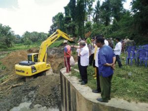 Bupati Koltim Pantau Pembenahan Infrastruktur