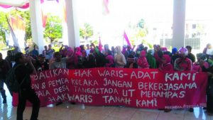 LSM Forsda Demo : Minta Pemda Kolaka Tinjau Pembagian Tanah Eks Kawasan di Tanggetada