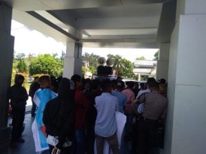 GPMI Demo Minta Aktifitas Tambang PT Adhi Kartika Pratama Dihentikan