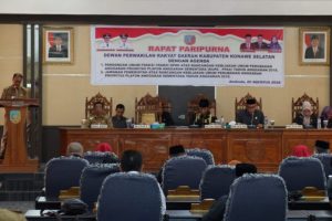 DPRD dan Pemda Konsel Setuju Sinkronisasi RPJMD 2016-2021