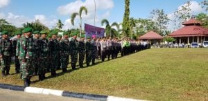 Polres Konsel Apel Gelar Pasukan Ops Mantap Brata Anoa