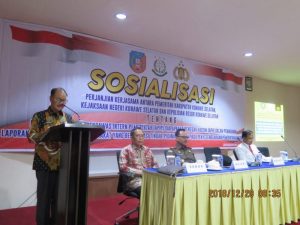 Pemda Konsel Sosialisasi Program Kerja Sama Dengan APH