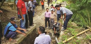 Rusak,  Bendungan Lambolemo Kolaka