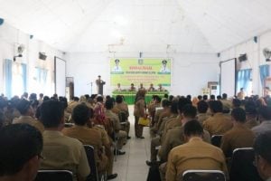 Pemda Konsel Gelar Sosialisasi Perbup Tentang DD dan ADD