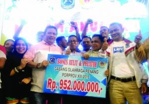 Berikan Bonus Atlet, Bupati : Ini Bukan Akhir, Ini Adalah Awal Perjuangan