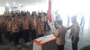 Bupati Resmi Jadi Kepala Mabicab Pramuka Kolut