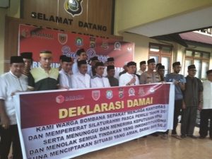 Safari Ramadhan, Pemda dan Polres Imbau Masyarakat Dewasa Menilai Informasi