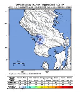 Gempa 3,5 SR Guncang Bumi Mekongga Kolaka, BMKG: Tidak Berpotensi Tsunami