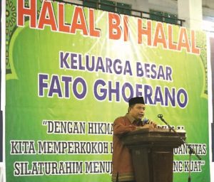 Gelar Halal Bi Halal, LM Rusman Emba Curhat Soal Pembangunan Di Muna Terseok-Seok